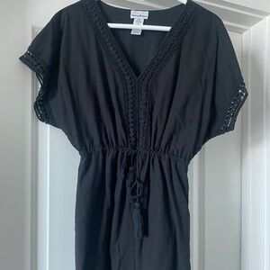 Tommy Bahama Black Swimsuit Cover-up/Beach Dress